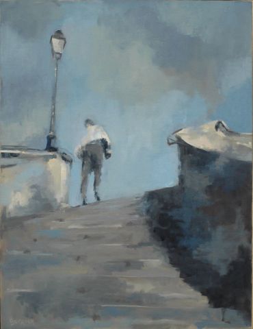 Paris escalier